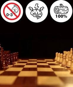 In Round Houten Schaakbord Met Schaakstukken ? Luxe Schaakspel Hout -leerzame-spellen Verkoopwinkel 550x526 1