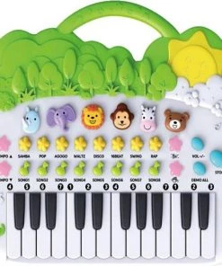 Basic Dierenpiano - Muziek Piano - Dieren - Vanaf 12 Maanden - Jungle Piano
