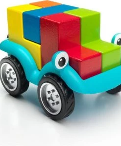 SmartGames - SmartCar 5x5 - Denkpuzzel 3D - 96 Opdrachten - Houten Blokken - Ruimtelijk Inzicht -leerzame-spellen Verkoopwinkel 550x527