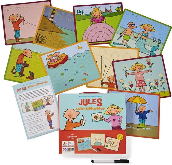 Annemie Berebrouckx Jules - Jules Schrijfkoffer 3-5 Jaar 4 Annemie Berebrouckx Jules - Jules Schrijfkoffer 3-5 Jaar - Afbeelding 2