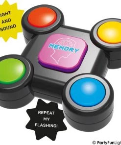 HappyFunToys - Flashing Memory Amaze Game - Geheugenspel Met Licht En Geluidseffecten - Denkspel - Reisspel - Zakspel - Inclusief 3x LR44 Batterijen 9 HappyFunToys - Flashing Memory Amaze Game - Geheugenspel Met Licht En Geluidseffecten - Denkspel - Reisspel - Zakspel - Inclusief 3x LR44 Batterijen -leerzame-spellen Verkoopwinkel 550x527 5