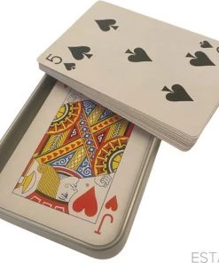 ESTARK? Luxe Speelkaarten In Metal BOX - Plastic Coating - Poker Kaarten - Kaartspel - Spelkaarten - Spel Kaart - 56 Kaarten - Gezelschapsspel - Spelen - Playing Cards - In Blik 25 ESTARK? Luxe Speelkaarten In Metal BOX - Plastic Coating - Poker Kaarten - Kaartspel - Spelkaarten - Spel Kaart - 56 Kaarten - Gezelschapsspel - Spelen - Playing Cards - In Blik -leerzame-spellen Verkoopwinkel 550x527 7