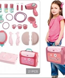 Merkloos Beautyset Kinderen- Make-upset Meisje - Beautyset Speelgoed - Makeupset Speelgoed Meisjes - Make-up Koffer - Beautykoffer - Speelgoed Kinderen -leerzame-spellen Verkoopwinkel 550x529 1