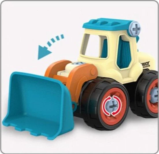 Merkloos Montage Auto Set Van 4 Met Schroeven En Schroevendraaier | Leren Bouwen | STEM Speelgoed | Educatief Montessori 9 Merkloos Montage Auto Set Van 4 Met Schroeven En Schroevendraaier | Leren Bouwen | STEM Speelgoed | Educatief Montessori - Afbeelding 7