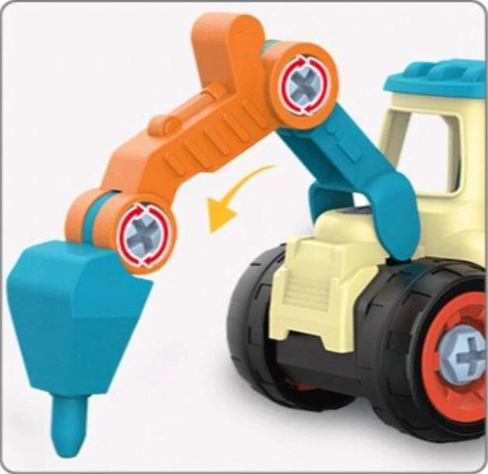 Merkloos Montage Auto Set Van 4 Met Schroeven En Schroevendraaier | Leren Bouwen | STEM Speelgoed | Educatief Montessori 10 Merkloos Montage Auto Set Van 4 Met Schroeven En Schroevendraaier | Leren Bouwen | STEM Speelgoed | Educatief Montessori - Afbeelding 8