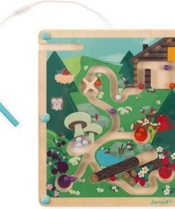 Janod - Magnetisch Doolhof Bos -leerzame-spellen Verkoopwinkel 550x537 16