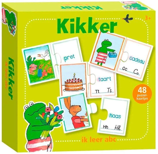 Max Velthuijs Kikker - Kikker - Ik Leer Abc 4 Max Velthuijs Kikker - Kikker - Ik Leer Abc - Afbeelding 2
