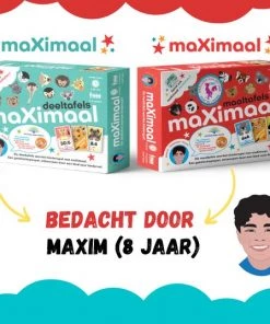 Maximal MaXimaal Deeltafels Deelsommen - Educatief Speelgoed - Rekenen, Tafels En Delen Wordt Kinderspel -leerzame-spellen Verkoopwinkel 550x537 2