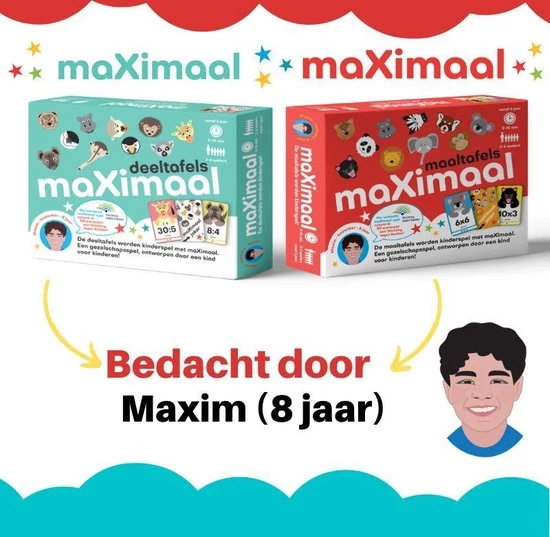 Maximal MaXimaal Maaltafels Keersommen - Educatief Speelgoed - Rekenen, Tafels En Delen Wordt Kinderspel 12 Maximal MaXimaal Maaltafels Keersommen - Educatief Speelgoed - Rekenen, Tafels En Delen Wordt Kinderspel - Afbeelding 10