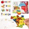 PLAYMAXX Nederlandse Woordjes Leren - Eerste Woorden Leren Lezen, Spellen & Schrijven Voor Kinderen - 144 Leerkaarten & 52 Alfabet Letters -leerzame-spellen Verkoopwinkel 550x538 13