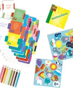 SES - Ik Leer Engelse Woorden - Spelenderwijs Leren - Met 8 Kleurpotloden, 52 Kaarten En Stickers -leerzame-spellen Verkoopwinkel 550x538 18
