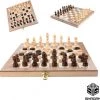 Shagam 3-in-1 Bordspel - 29 Cm - Schaakbord - Dambord - Backgammon - Schaakspel - Schaakset - Schaken - Dammen - Met Schaakstukken - Chess - Hout - Opklapbaar 1 Shagam 3-in-1 Bordspel - 29 Cm - Schaakbord - Dambord - Backgammon - Schaakspel - Schaakset - Schaken - Dammen - Met Schaakstukken - Chess - Hout - Opklapbaar -leerzame-spellen Verkoopwinkel 550x539 12
