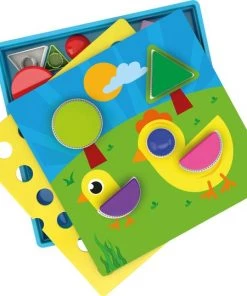 Kumtoys Montessori Speelgoed - Knutselen Meisjes - Knutselen Jongens - Knutsel Set - Spelletjes Voor Kinderen - Ik Leer Vormen - Ontdek De Vorm - Black Friday 2022 -leerzame-spellen Verkoopwinkel 550x539 6