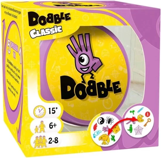 Zygomatic Board Game Studio Dobble Classic - Kaartspel 10 Zygomatic Board Game Studio Dobble Classic - Kaartspel - Afbeelding 8
