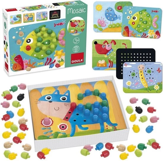 Goula Mozaïek - Creatief Kinderspel 5 Goula Mozaïek - Creatief Kinderspel - Afbeelding 3