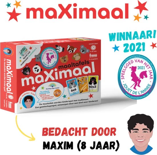 Maximal MaXimaal Maaltafels Keersommen - Educatief Speelgoed - Rekenen, Tafels En Delen Wordt Kinderspel 7 Maximal MaXimaal Maaltafels Keersommen - Educatief Speelgoed - Rekenen, Tafels En Delen Wordt Kinderspel - Afbeelding 5