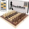 CheckMate IM Series 3-in-1 Schaakbord, Damspel & Backgammon ? Schaakbord Met Schaakstukken ? Schaakset ? Hout ? Dambord Met Damstenen ? Damset ? Backgammon ? Backgammon Koffer -leerzame-spellen Verkoopwinkel 550x544 2