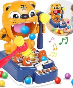 Marsel Mole Game Hamerbeukend Speelgoed-Blauw-Peuters-Kinderen-Jongens/Interactief Speelgoed Ontwikkelingseducatie