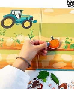 Boerderij Puzzel Magnetibook - Magneet Boek Boerderij - Plakboek Dieren En Boerderij Montessori - Boerderij Speelgoed - WoodyDoody -leerzame-spellen Verkoopwinkel 550x546 9