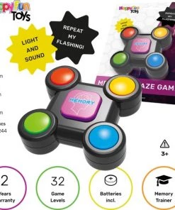 HappyFunToys - Flashing Memory Amaze Game - Geheugenspel Met Licht En Geluidseffecten - Denkspel - Reisspel - Zakspel - Inclusief 3x LR44 Batterijen 11 HappyFunToys - Flashing Memory Amaze Game - Geheugenspel Met Licht En Geluidseffecten - Denkspel - Reisspel - Zakspel - Inclusief 3x LR44 Batterijen -leerzame-spellen Verkoopwinkel 550x548 14