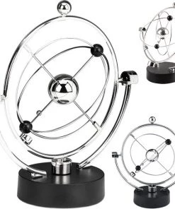 Merkloos Newton Cradle Pendel Van Het Zonnestelsel - Pendulum - Science - Natuurkunde- Oneindig Plezier