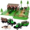 Merkloos Speelgoed Kinderboerderij - 102 Stuks - DIY - Met Dieren - 2 Boerderij Cars - Vroege Educatieve Ontwikkeling - Jongens En Meisjes - Kinderen - 3 Jaar - Gift - Cadeau -leerzame-spellen Verkoopwinkel 550x550 118
