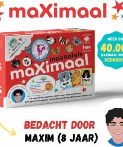 Maximal MaXimaal Maaltafels Keersommen - Educatief Speelgoed - Rekenen, Tafels En Delen Wordt Kinderspel 25 Maximal MaXimaal Maaltafels Keersommen - Educatief Speelgoed - Rekenen, Tafels En Delen Wordt Kinderspel -leerzame-spellen Verkoopwinkel 550x550 13