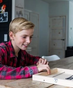 Must-Have For Kids Slingpuck Game - Super Winner - Hockeyshots - Slingshot - Speelgoed Jongens & Meisjes - Sinterklaas Cadeautjes - Sint - Kerst - Hout - Sling Puck - Bordspel - Sjoelbattle - Drankspel - Tafelhockey - Snel Sjoelen - Drinking Game - Super Winner -leerzame-spellen Verkoopwinkel 550x550 140