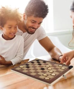 CheckMate IM Series 3-in-1 Schaakbord, Damspel & Backgammon ? Schaakbord Met Schaakstukken ? Schaakset ? Hout ? Dambord Met Damstenen ? Damset ? Backgammon ? Backgammon Koffer -leerzame-spellen Verkoopwinkel 550x550 178