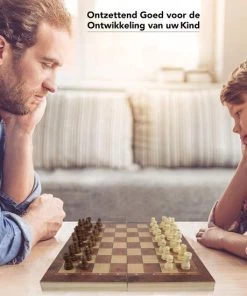 CheckMate IM Series 3-in-1 Schaakbord, Damspel & Backgammon ? Schaakbord Met Schaakstukken ? Schaakset ? Hout ? Dambord Met Damstenen ? Damset ? Backgammon ? Backgammon Koffer -leerzame-spellen Verkoopwinkel 550x550 179