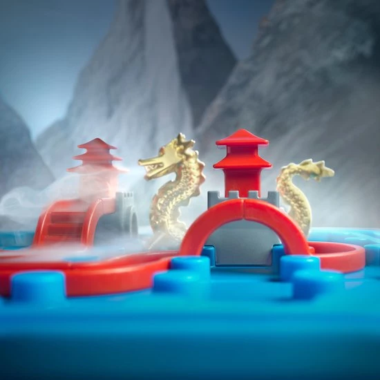 SmartGames - Temple Connection - Breinbreker - 80 Opdrachten - Dragon Edition 6 SmartGames - Temple Connection - Breinbreker - 80 Opdrachten - Dragon Edition - Afbeelding 4