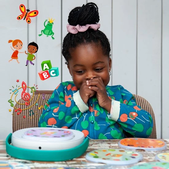 TIMIO Starter Kit: Interactieve Educatieve Audio-Speler + 5 Disks - Leer Woordjes, Muziek En Verhaaltjes - In 8 Talen - Educatief Speelgoed - Vanaf 2 Jaar 13 TIMIO Starter Kit: Interactieve Educatieve Audio-Speler + 5 Disks - Leer Woordjes, Muziek En Verhaaltjes - In 8 Talen - Educatief Speelgoed - Vanaf 2 Jaar - Afbeelding 11