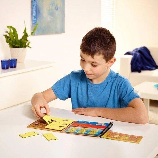 SmartGames - BrainCheeser - Magnetisch Reisspel - 48 Opdrachten - Brainteaser 6 SmartGames - BrainCheeser - Magnetisch Reisspel - 48 Opdrachten - Brainteaser - Afbeelding 4