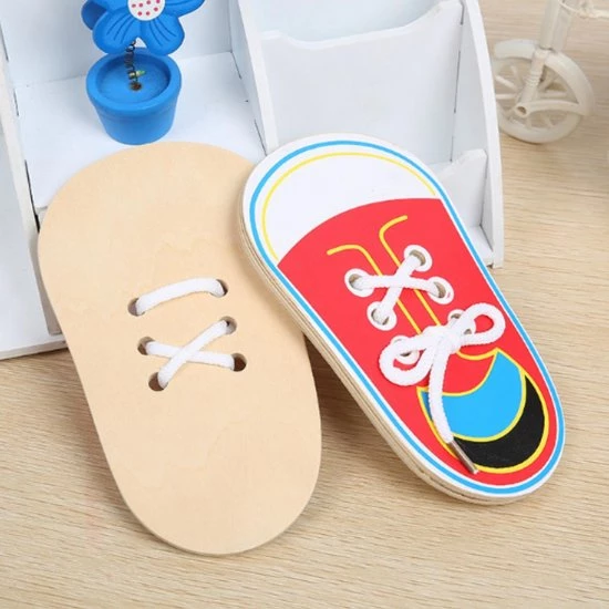 Merkloos Veterstrikken | Oefenschoen | Leren Veters Strikken | Educatief Speelgoed | Montessori Speelgoed | Kinderspeelgoed | Houten Speelgoed | Schoencadeautjes Sinterklaas 5 Merkloos Veterstrikken | Oefenschoen | Leren Veters Strikken | Educatief Speelgoed | Montessori Speelgoed | Kinderspeelgoed | Houten Speelgoed | Schoencadeautjes Sinterklaas - Afbeelding 3