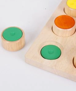 WoodyDoody Montessori Sensorisch Speelgoed - Raakgevoelig Speelgoed - Houten Speelgoed - Sensory Play - Sensopatisch Speelgoed - Hoogwaardig Veilig Hardhout - Zintuiglijk Spel Voor Personen Met Visuele Beperkingen -leerzame-spellen Verkoopwinkel 550x550 283