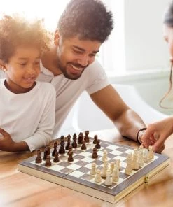 CheckMate? GrandMaster Series Schaakset ? 30 Cm Schaakspel ? Schaakbord Met Staunton Schaakstukken ? Magnetisch ? Schaakspellen ? Schaakspel Volwassenen Hout ? Schaakborden ? Schaakborden Volwassenen ? Schaakbord ? Schaken ? Schaak ? Chess Set -leerzame-spellen Verkoopwinkel 550x550 313