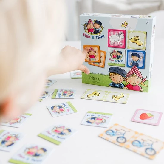 Bambolino Toys - Fien & Teun Memo Spel - Educatief Spel - Peuter Speelgoed 6 Bambolino Toys - Fien & Teun Memo Spel - Educatief Spel - Peuter Speelgoed - Afbeelding 4
