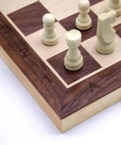 Fortecom Premium Schaakbord Met Co?rdinaten - 2 Extra Dames - 100% Houten Schaakset - 38 Cm - Magnetisch - Inclusief Schaakstukken - Chess Set Schaakborden Schaken Schaak Schaakspellen -leerzame-spellen Verkoopwinkel 550x550 371