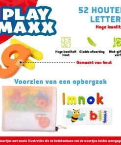 PLAYMAXX Nederlandse Woordjes Leren - Eerste Woorden Leren Lezen, Spellen & Schrijven Voor Kinderen - 144 Leerkaarten & 52 Alfabet Letters -leerzame-spellen Verkoopwinkel 550x550 387