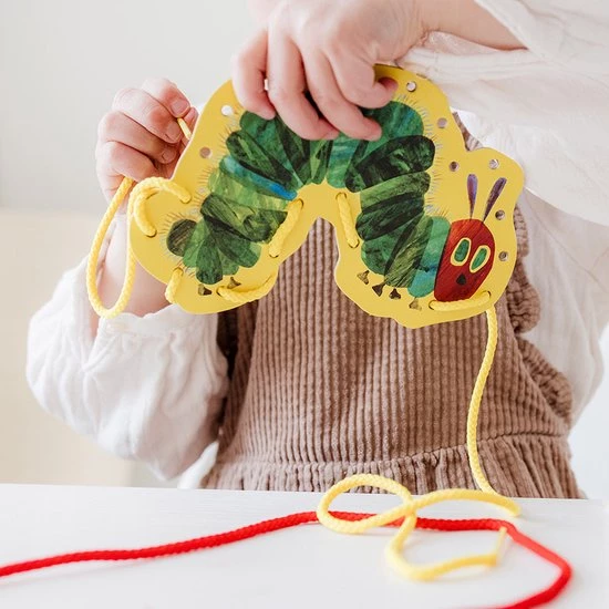 Bambolino Toys - Rupsje Nooitgenoeg Rijgkaarten - Educatief Speelgoed 5 Bambolino Toys - Rupsje Nooitgenoeg Rijgkaarten - Educatief Speelgoed - Afbeelding 3