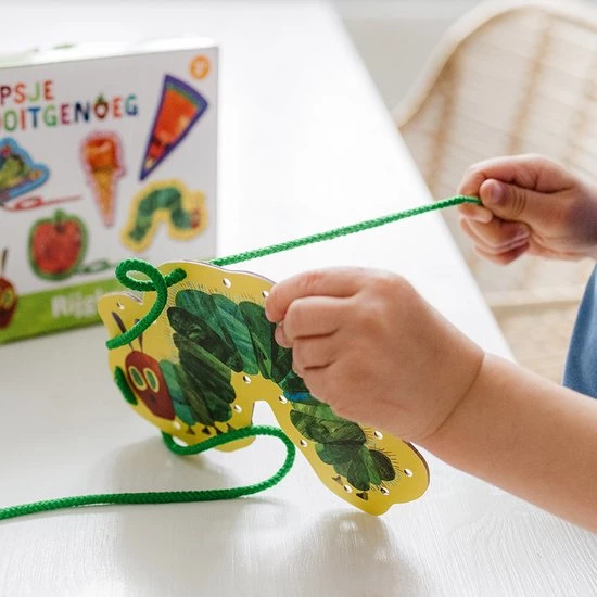 Bambolino Toys - Rupsje Nooitgenoeg Rijgkaarten - Educatief Speelgoed 8 Bambolino Toys - Rupsje Nooitgenoeg Rijgkaarten - Educatief Speelgoed - Afbeelding 6