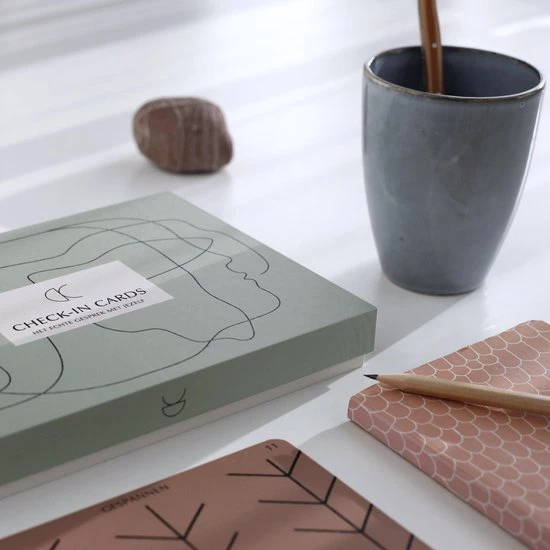 Check-in Cards - Het Echte Gesprek Met Jezelf - Kaartenset - Carddeck 8 Check-in Cards - Het Echte Gesprek Met Jezelf - Kaartenset - Carddeck - Afbeelding 6
