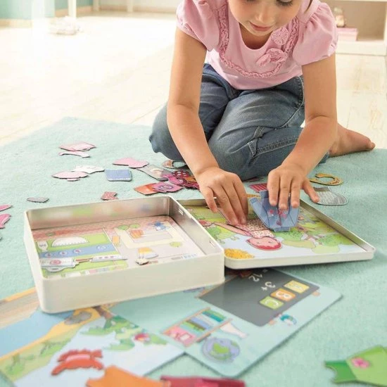 Haba Magneetspel Peuterspeelgoed Aankleedpop Lilli 5 Haba Magneetspel Peuterspeelgoed Aankleedpop Lilli - Afbeelding 3
