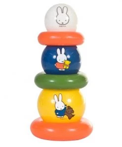 Rubo Toys Nijntje Stapeltoren - Educatief Spel - 3 Ringen - 3 Ringen - Vanaf 8 Maanden -leerzame-spellen Verkoopwinkel 550x550 440