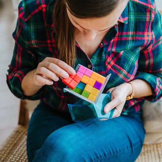 SmartGames - Cubiq - Denkspel - 80 Opdrachten 14 SmartGames - Cubiq - Denkspel - 80 Opdrachten - Afbeelding 12