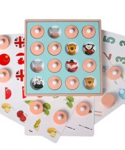 Cartoon World Memory Bordspel Voor Kinderen| Educatief Speelgoed | Houten Geheugen Spel Plaatjes| Memorie Schaak Spel | Memory Chess | 12 Unieke Plaatjes -leerzame-spellen Verkoopwinkel 550x550 502