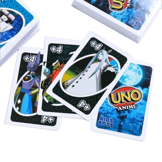 Merkloos UNO Anime Kaartspel - Nieuwe Editie - Naruto - One Piece - Dragon Ballz - Demon Slayer 6 Merkloos UNO Anime Kaartspel - Nieuwe Editie - Naruto - One Piece - Dragon Ballz - Demon Slayer - Afbeelding 4