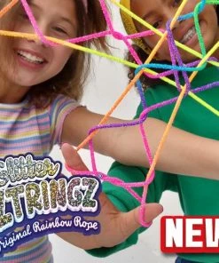 Basic ZTRINGZ Regenboog Touw Glitter - Vingertouw 18 Basic ZTRINGZ Regenboog Touw Glitter - Vingertouw -leerzame-spellen Verkoopwinkel 550x550 550