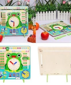 Buxibo - Kleurrijke Houten Leerklok Kikker - Speelgoedklok - Kalenderklok - Oefenklok - Educatief Speelgoed - Leerhulpmiddel - Multicolor 30 Buxibo - Kleurrijke Houten Leerklok Kikker - Speelgoedklok - Kalenderklok - Oefenklok - Educatief Speelgoed - Leerhulpmiddel - Multicolor -leerzame-spellen Verkoopwinkel 550x550 571