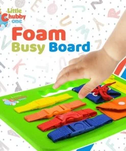 Bon Vibez Busy Board - Montessori Speelgoed - Busy Board - Activiteitenbord - Motoriek Speelgoed - Kinderspeelgoed - Leerspeelgoed - Voor Onderweg - Ik Leer - Goed Voor De Ontwikkeling -leerzame-spellen Verkoopwinkel 550x550 595